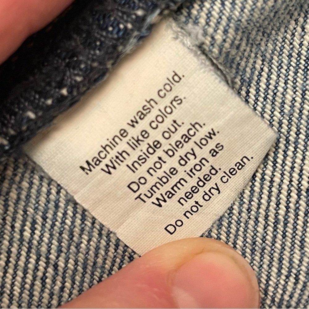 J. Crew Mid-Blue Cropped Jeans with Colorful Embroidered Hem - Picture 14 of 16